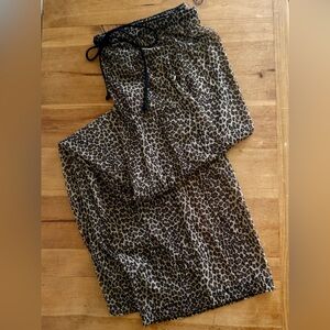 Miraclesuit Mesh Cheetah Print Drawstring Pants